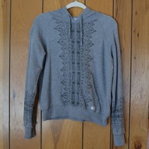 Gray w/ Black Design Sweatshirt Billabong